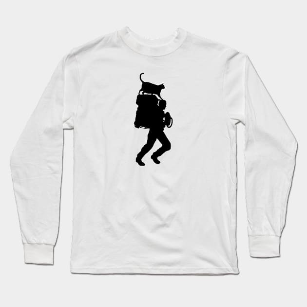 Chonk Stranding - no text Long Sleeve T-Shirt by CCDesign